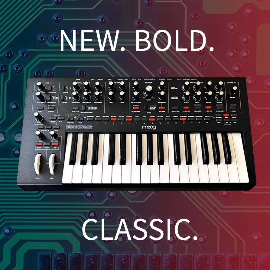 Introducing the Moog Messenger Synthesizer